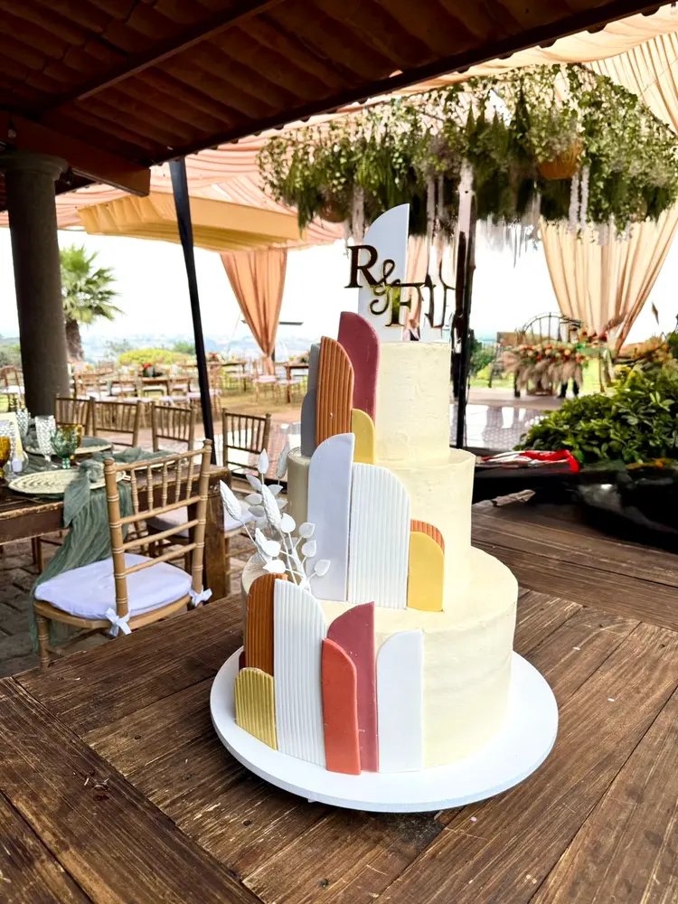 Pastel moderno rayas multicolor architectural