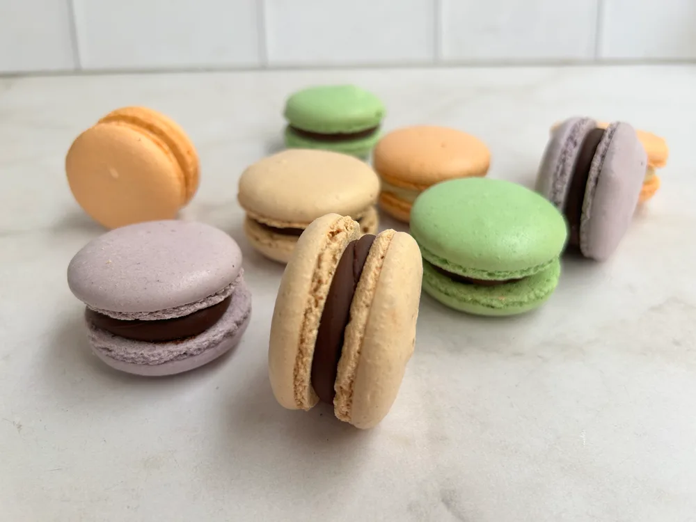 Macarons artesanales sabores surtidos