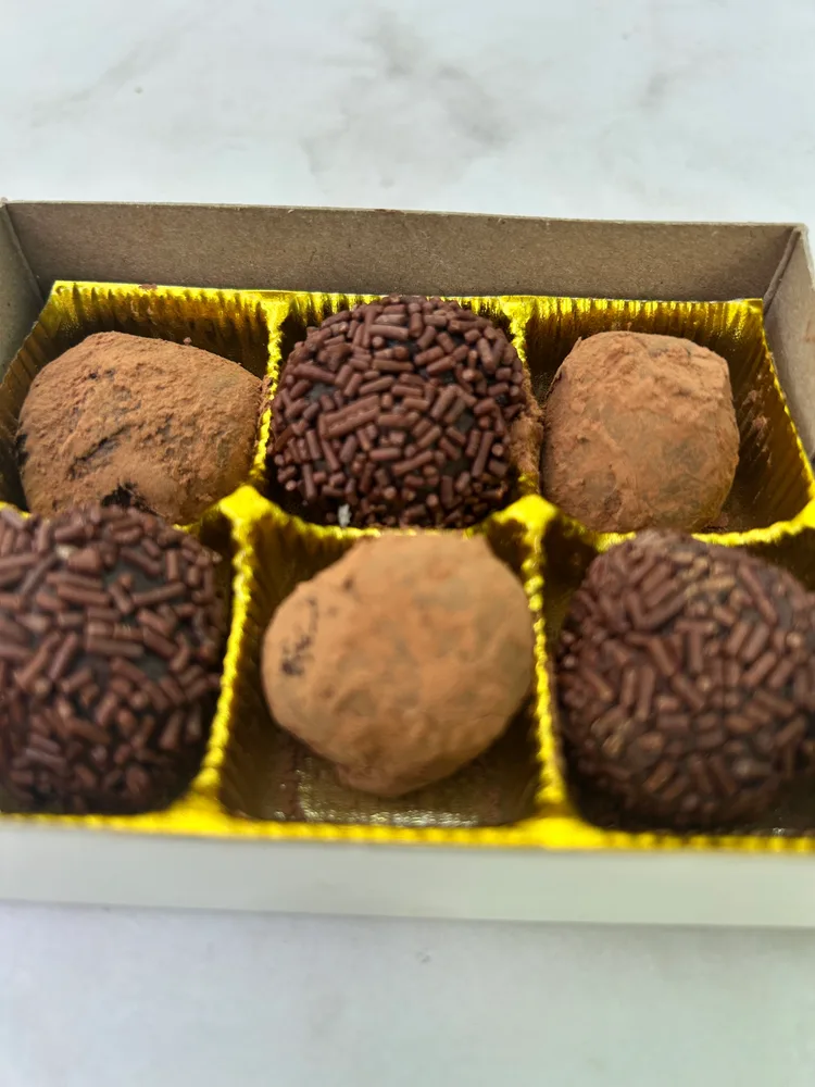 Trufas de chocolate artesanales
