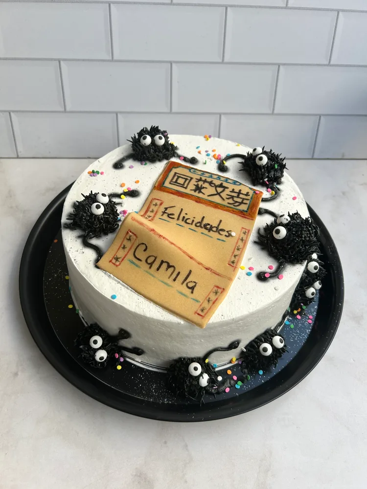 Pastel temático duendes del hollín