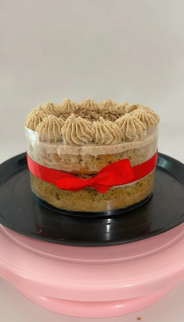 Pastel saludable Dátiles con nuez, sin harina, sin lactosa y sin azúcar